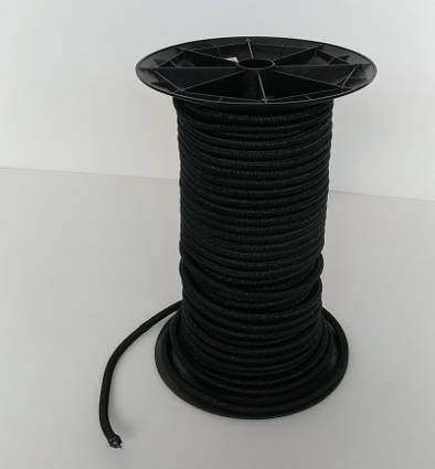 Sandow élastique noir 10m ou 20m
